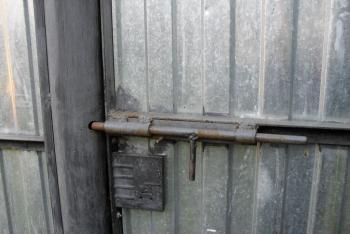 Installing a door handle-lock on an interior door