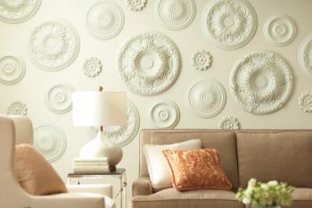Stone wallpaper photos in the interior, tips, pros and cons